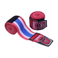 Vendas Para Box Uppercut Semielásticas Rojo Azul