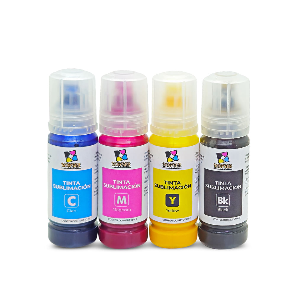 Kit de Tinta Original Scoyser Sublimada 70ML