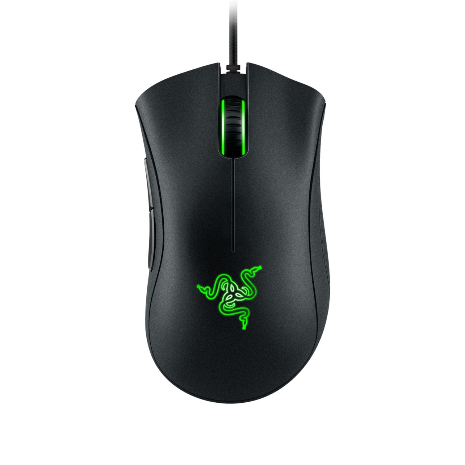 Mouse Razer Deathadder Essential green light - Negro