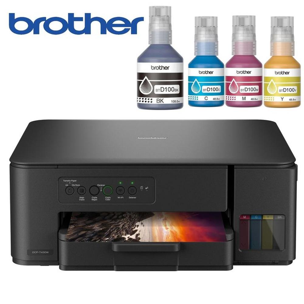 Impresora Multifuncional Brother DCP-T430W WIFI T430W