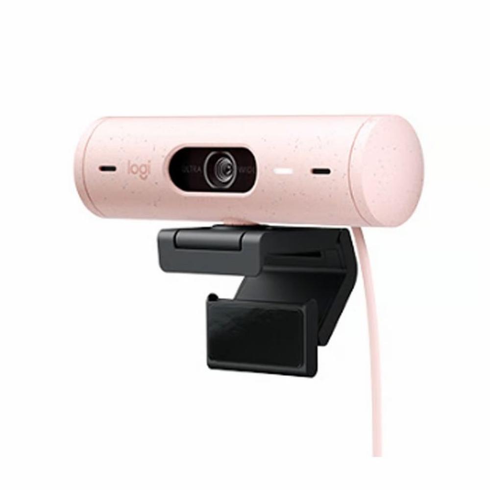 CAMARA LOGITECH BRIO 500 FHD 1080P USB-C ROSE (960-001418)-P
