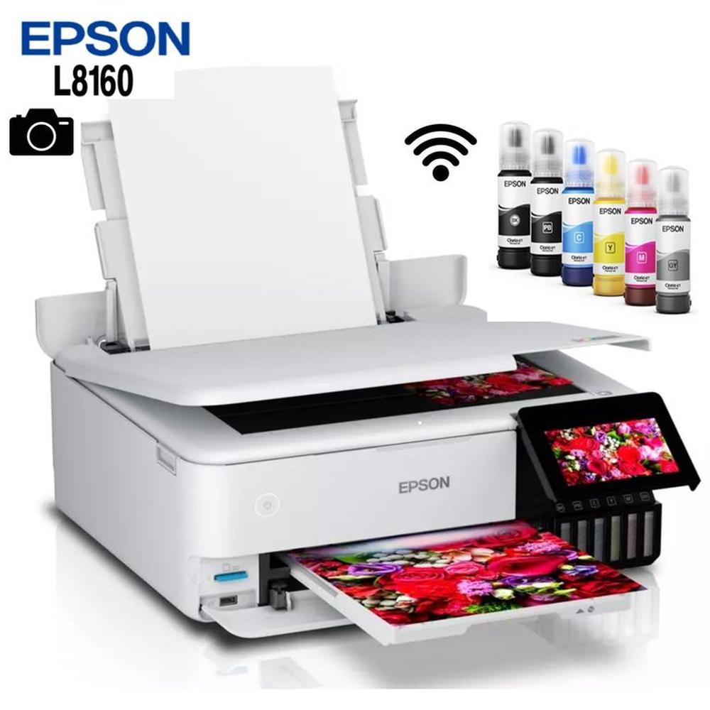 Impresora Epson L8160 fotográfica Wifi Multifuncional impresora de fotos