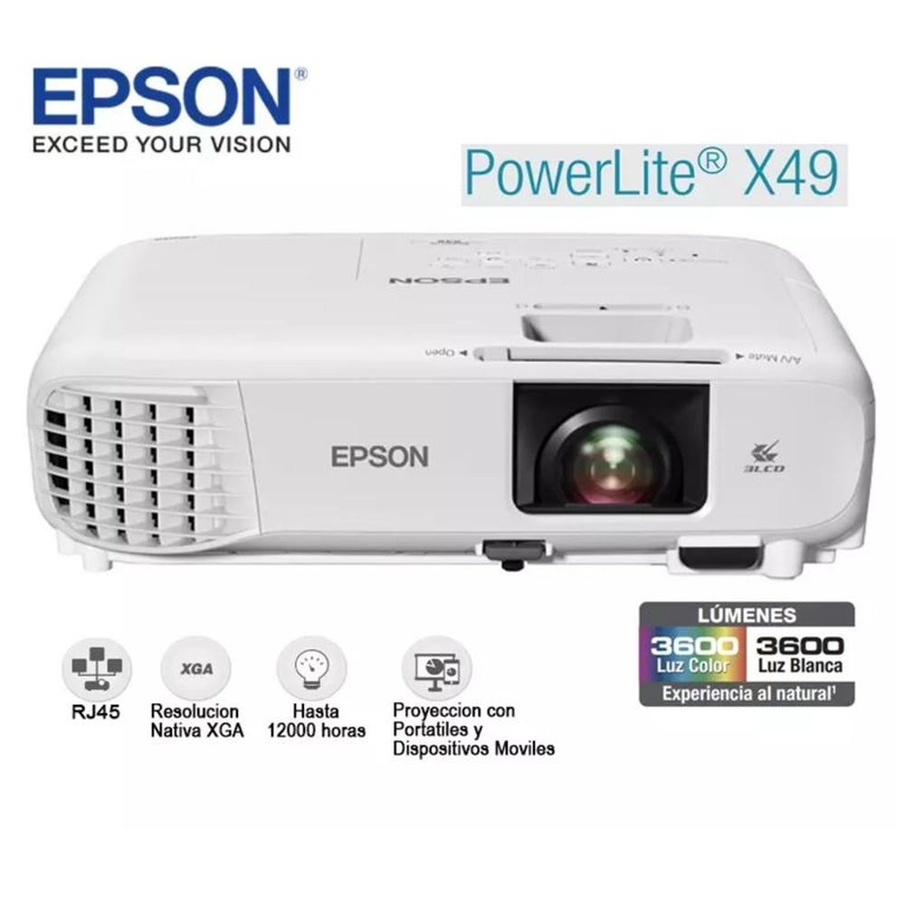 PROYECTOR EPSON PowerLite X49 3600L XGA