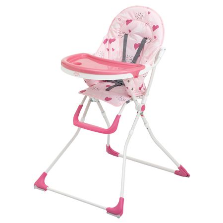 Silla de Comer para Bebé LITTLE STEP Color Rosado