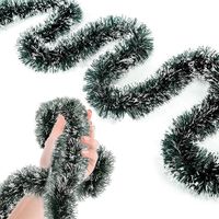 Guirnaldas Navidenas Enredaderas de Navidad 2mts x 11cm Verde Jaspedas