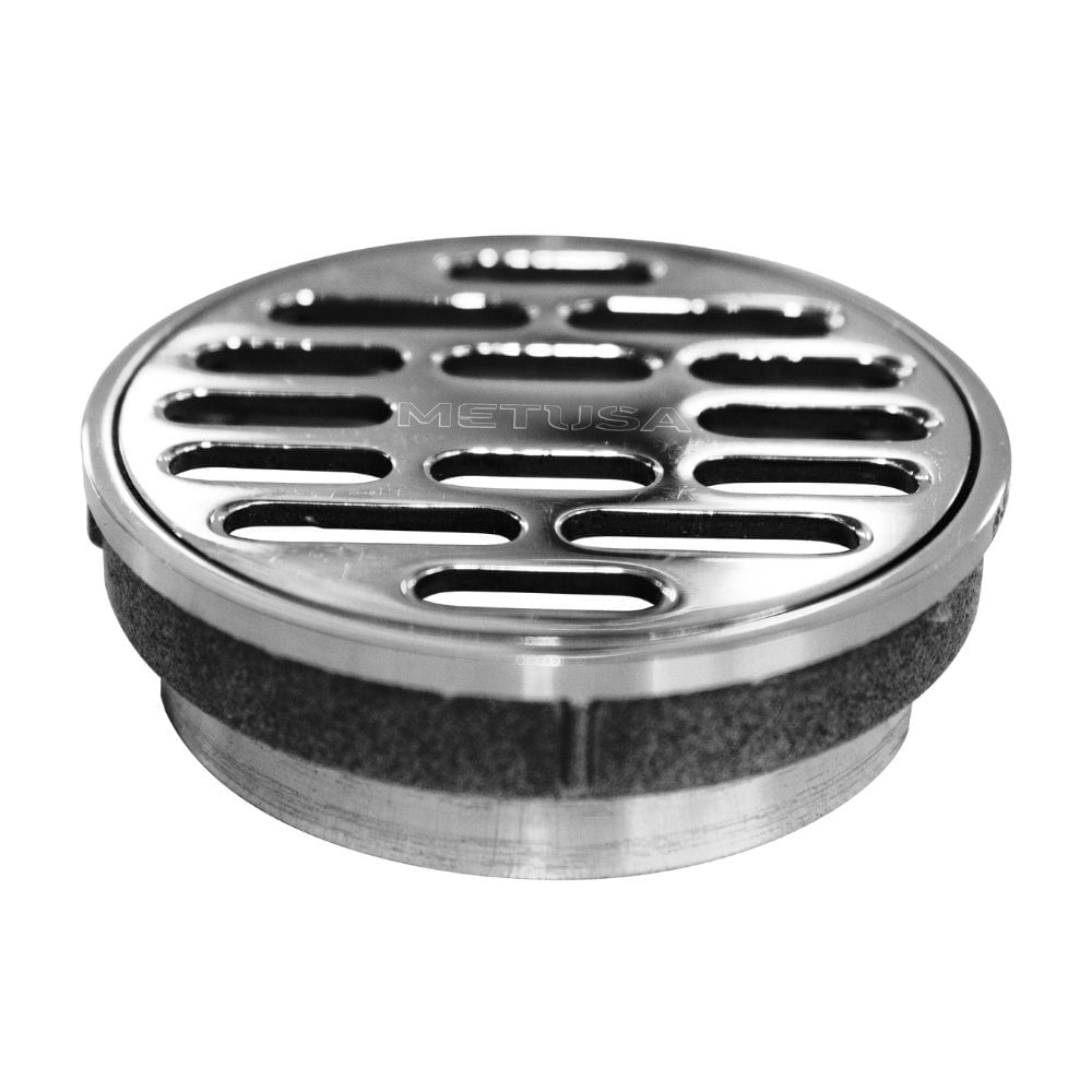 Sumidero Redondo Ultrainox 4" Acero Inoxidable Pulido Metusa