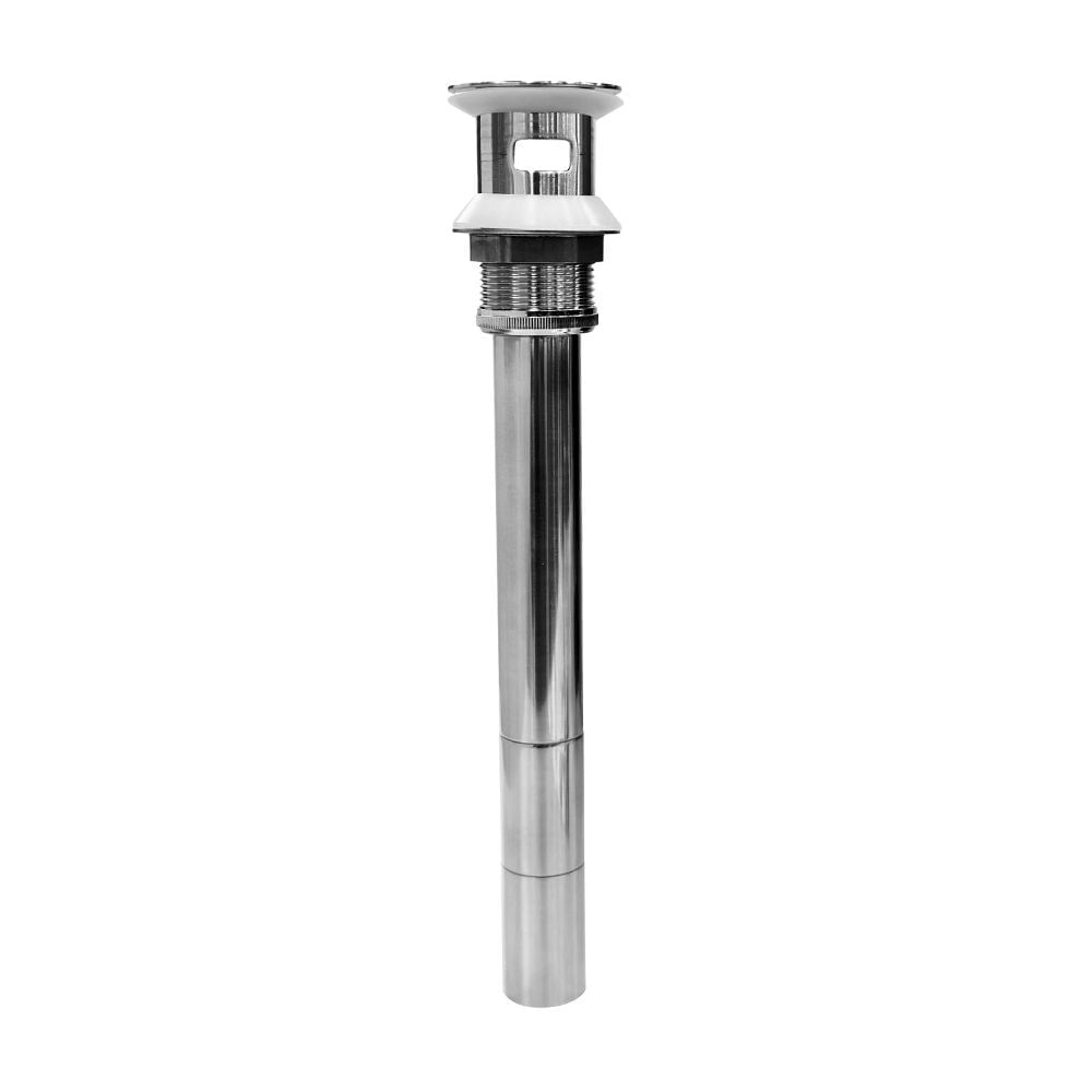 Desagüe Xl Sumidero Deco Acero Inoxidable con rebose 13" Metusa