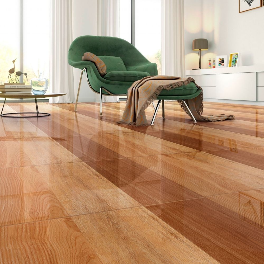 Piso Cerámico Liso Hurango Mi x Beige 60 x 60cm 1.80m2 Celima