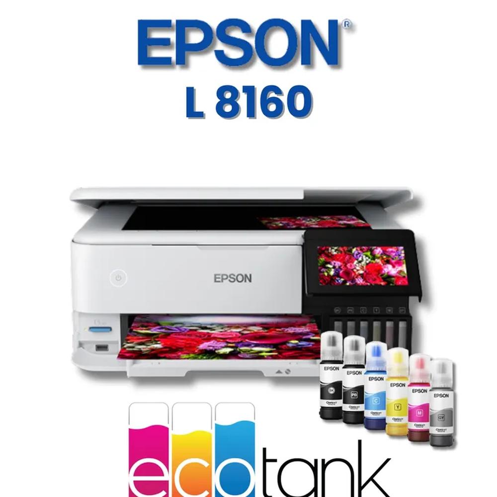IMPRESORA MULTIFUNCIONAL FOTOGRÁFICA EPSON ECOTANK L8160