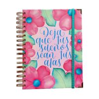 Libreta Letters By Jess -¨Sueños¨ Anilllada - A5