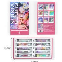 SUPERVISION rock - mica layered Acuarelas en tubo 8ml - Set FLOWER FIRE x10