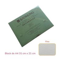 Baohong Papel de acuarela - ARTIST - Grano Fino - A4 31 cm x 23 cm