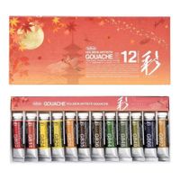 HOLBEIN Tempera Gouache set 15 ml 12 colores / Otoño