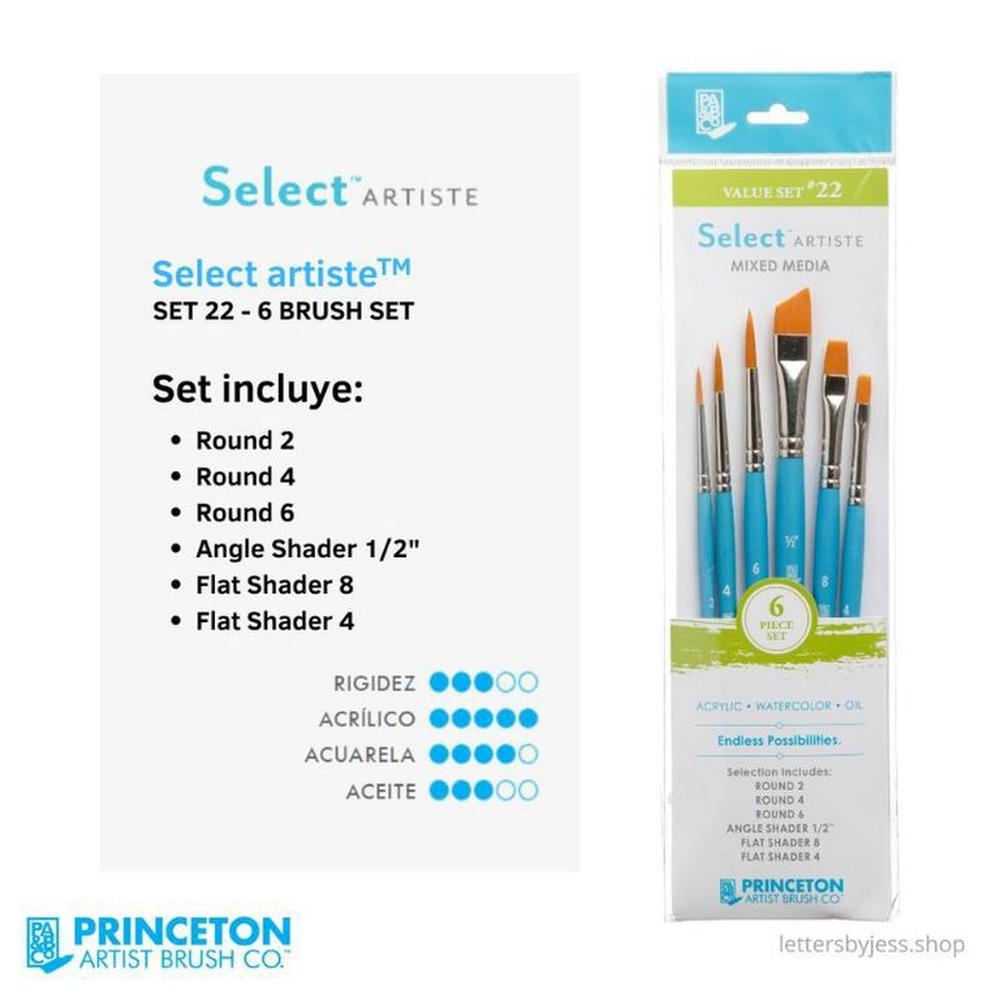 Princeton - SET 22 SELECT - 6 PIEZAS