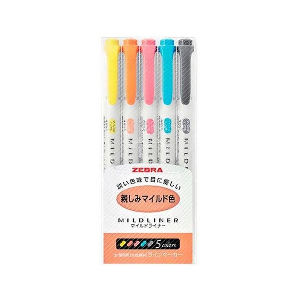 Zebra Mildliner - Marcador doble punta - Friendly