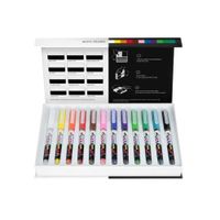 Karin Markers Pigment Decobrush - Basic Colors - 12 colors
