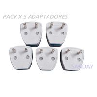 ADAPTADOR UNIVERSAL REDONDO PACK 5 UNIDADES