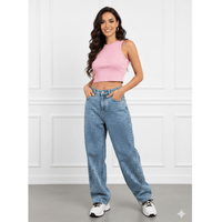 Pantalón baggy Jean Confort - int 30