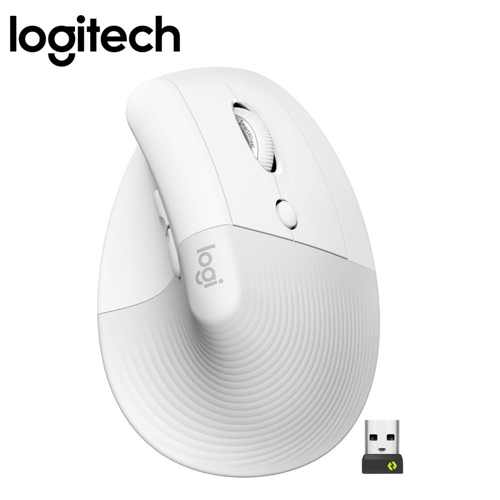 MOUSE LOGITECH LIFT VERTICAL ERGONOMICO WIRELESS BT BLANCO