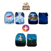 PAÑAL ECOLÓGICO DE TELA PACK X 3 UNIDADES MAMA KOALA SMT17