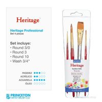 Princeton - SET PROFESIONAL HERITAGE - 4 PIEZAS