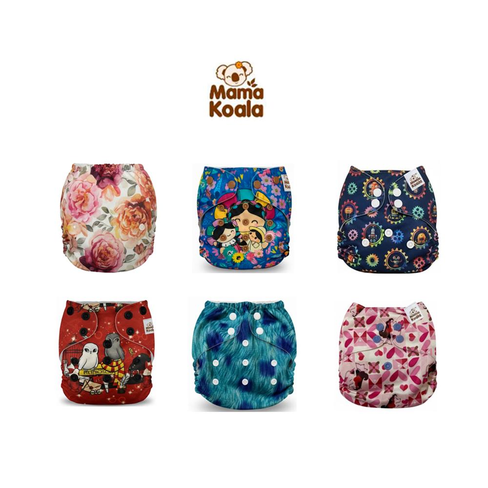 PAÑAL ECOLÓGICO DE TELA PACK X 6 UNIDADES MAMA KOALA SMT03