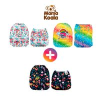PAÑAL ECOLÓGICO DE TELA PACK X 3 UNIDADES MAMA KOALA SMT12