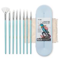 Miya Himi Set 8 Pinceles pequeños - Azul
