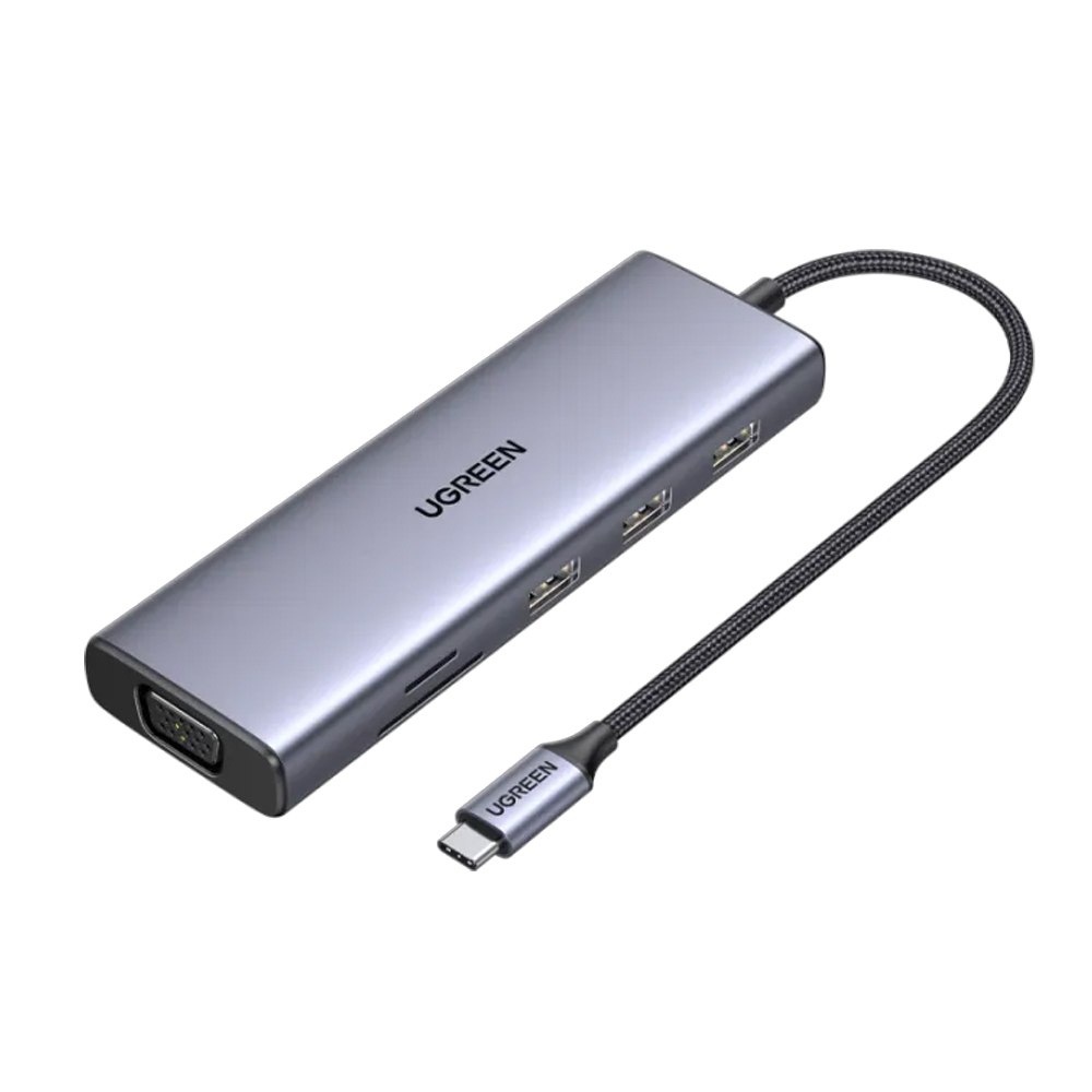 Adaptador Tipo C 9 en 1 Multiport Hub Estacion Lan Hdmi 4k UGREEN 100W