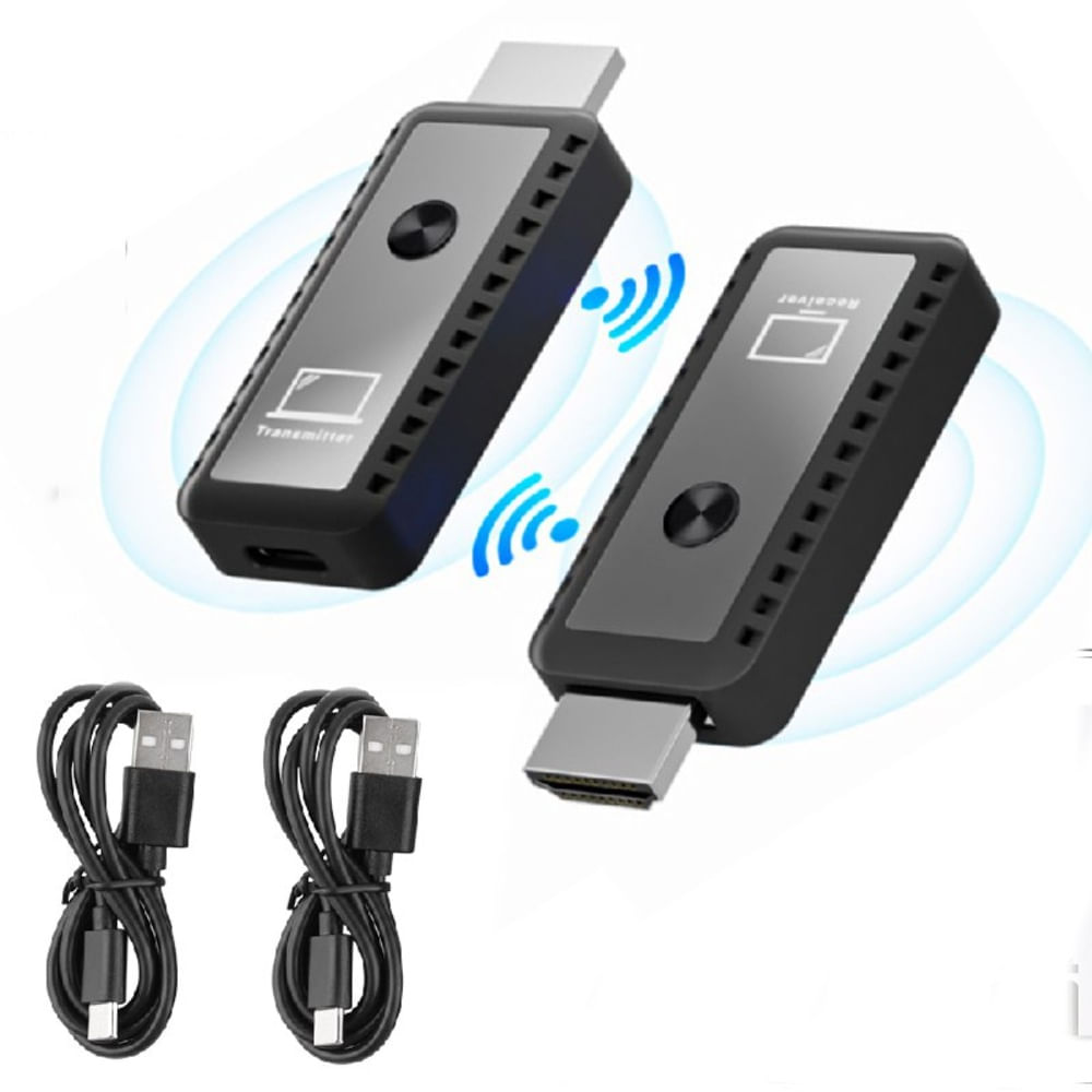 Extender Hdmi Inalámbrico 30 Metros Emisor y Receptor Video