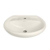Lavatorio de Loza Vainsa Ibiza Beige Brillante