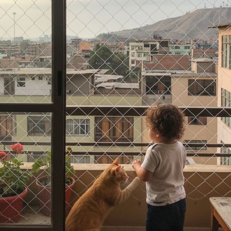 Malla de protección infantil 200x150cm En Mallas Y Mas