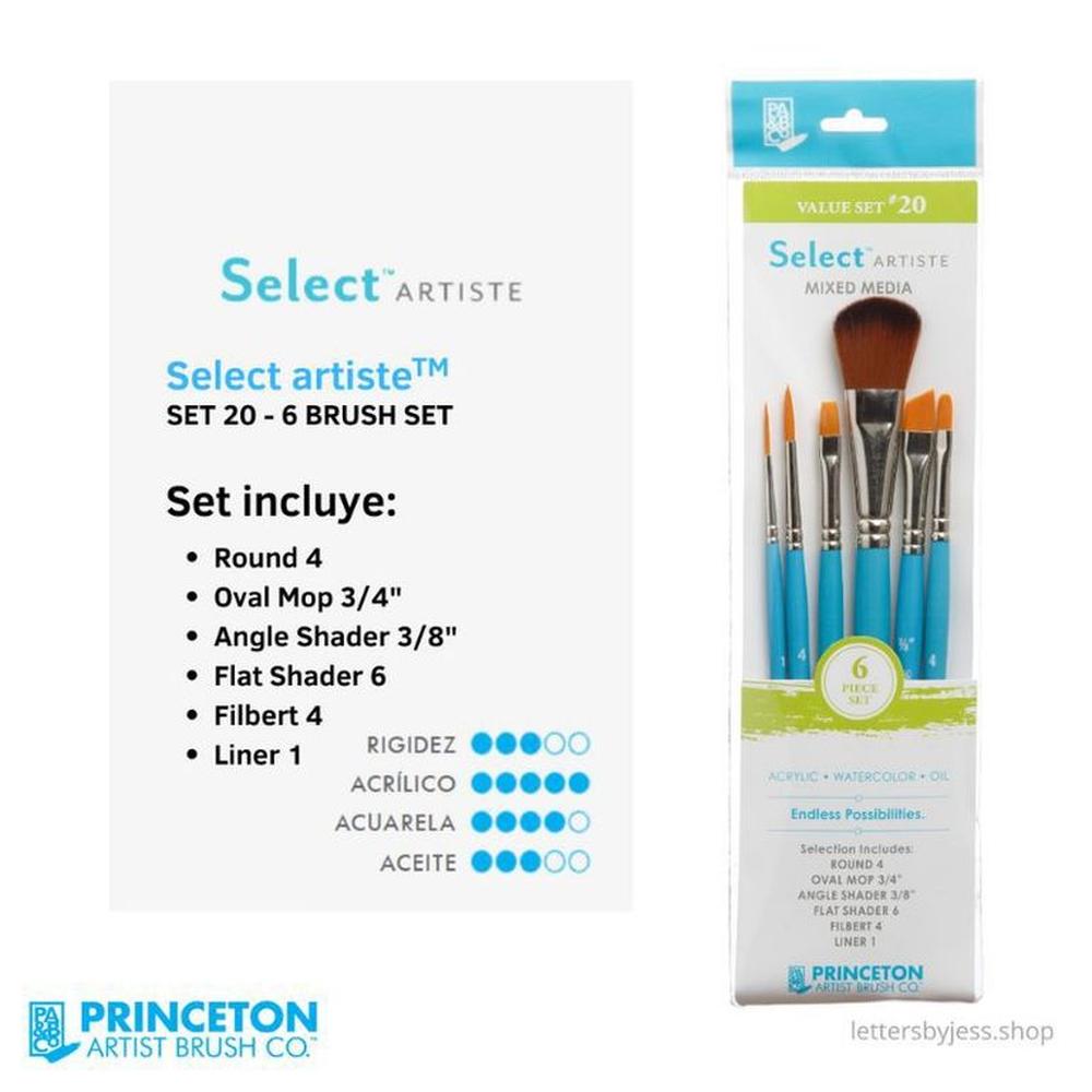 Princeton - SET 20 SELECT - 6 PIEZAS