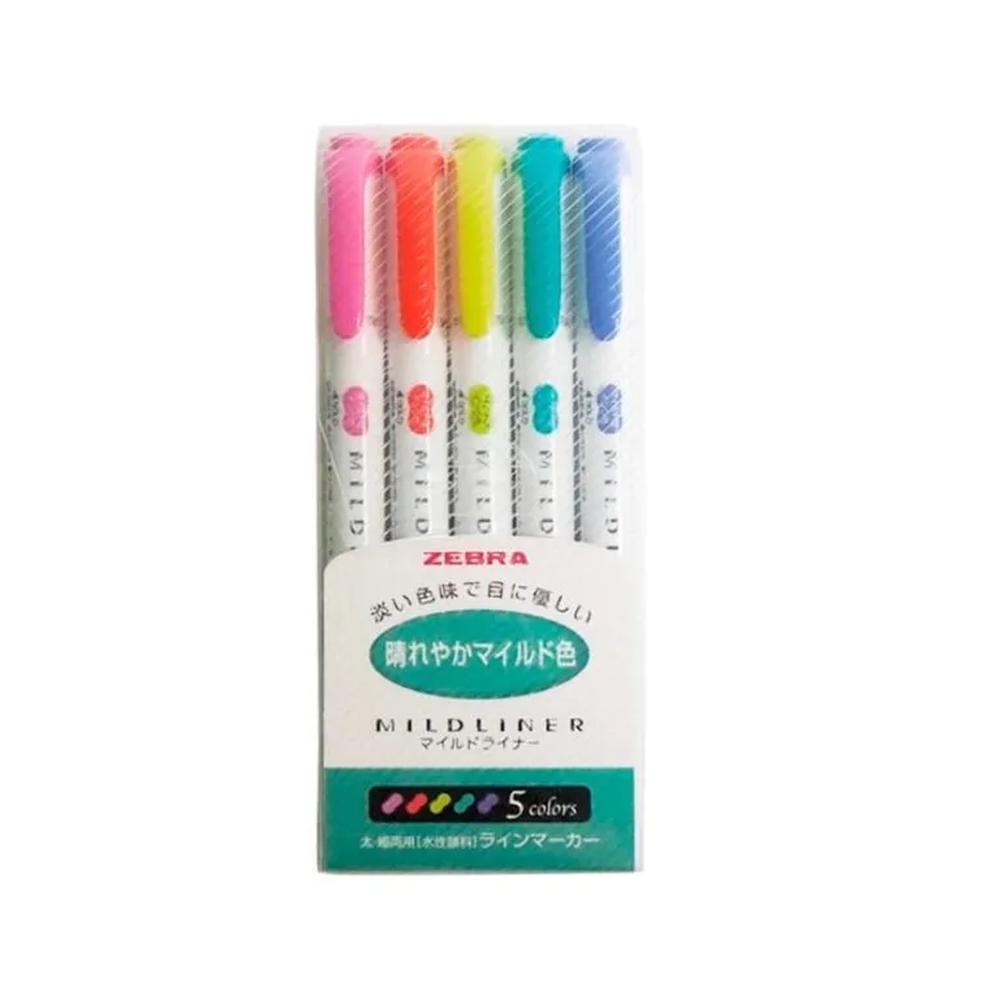 Zebra Mildliner - Marcador doble punta - Refresh bright