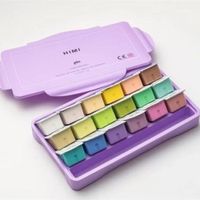 Miya Himi Gouache JellyCup 18 colores pasteles 30ml
