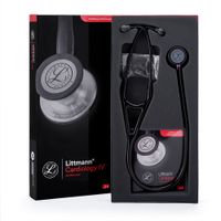 Estetoscopio LITTMANN Cardiology IV Black Edition Vástago Violeta 6203
