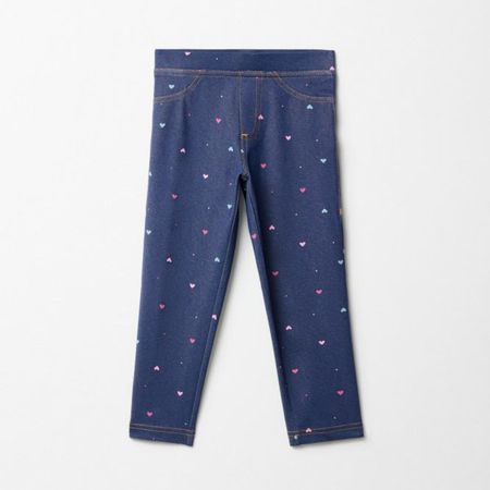 Legging Jean Knit Sfera Niña Azul Medio 4