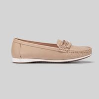 Mocasines Mujer Madison Plathebi Beige