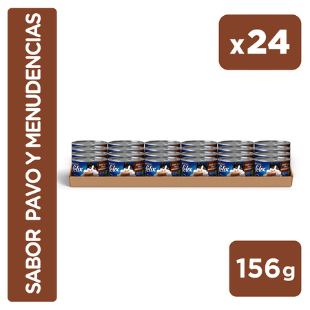 Pack Alimento Húmedo para Gatos FELIX Original Pavo 156g x 24un
