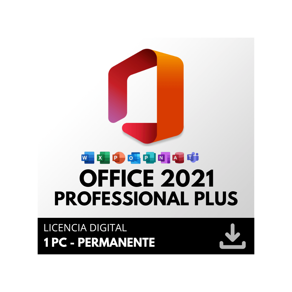 Licencia Microsoft Office 2021 Professional Plus