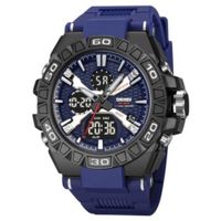 Reloj Skmei 2220 Azul Hombre Dual Deportivo 3 Tiempos Multifunción Digital