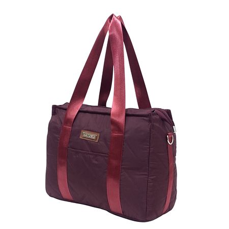 Bolso Puffer Kengar Guinda