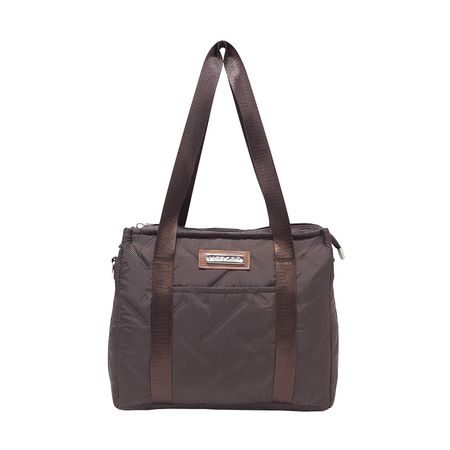 Bolso Puffer XS Kengar Marrón