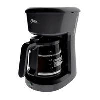 Cafetera Oster 12 Tzas con Filtro permanente BVSTDCS12B