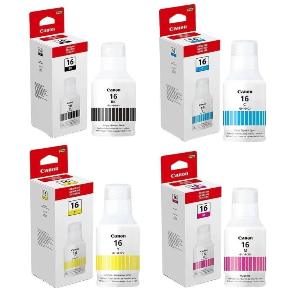 Botella Tinta Canon GI-16 KIT PACK