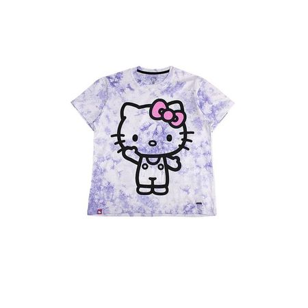 POLO BASICO  HELLO KITTY MUJER XS Negro