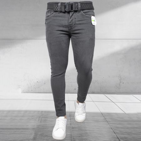 Jean Avatar Black Tobillero SAYVER FOX Jean Avatar Black Tobillero Plomo Talla 30