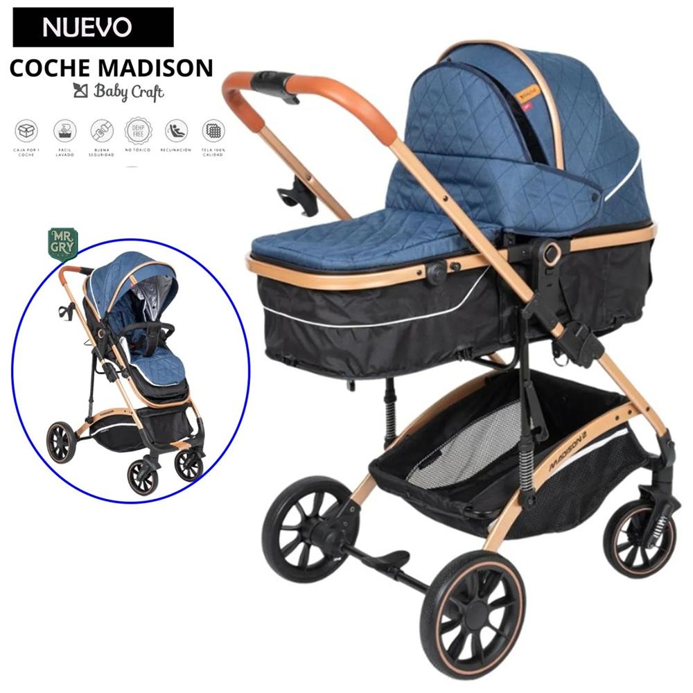 Coche para Bebes MADISON BC-3031 Azul | plazaVea - plazaVea