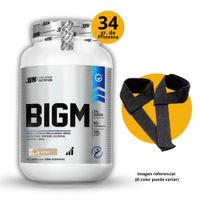 BIG M DE 2kg VAINILLA CON STRAPS - GANADOR DE MASA