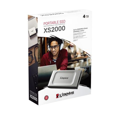 SSD Kingston XS2000 Disco Externo 4TB